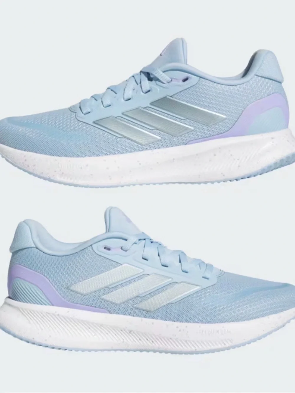 Adidas Women’s RUNFALCON 5 W RUNNING SHOES Clear Sky Blue Size 8